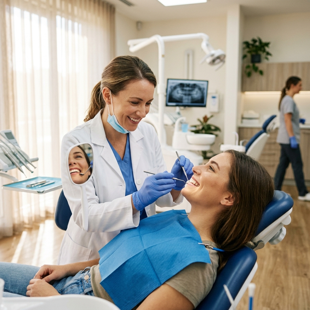 General dental checkup treatment at Vidula Dental Clinic in Theni