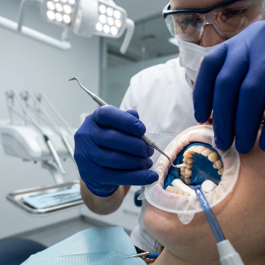 Tooth restoration treatment at Vidula Dental Clinic in Theni